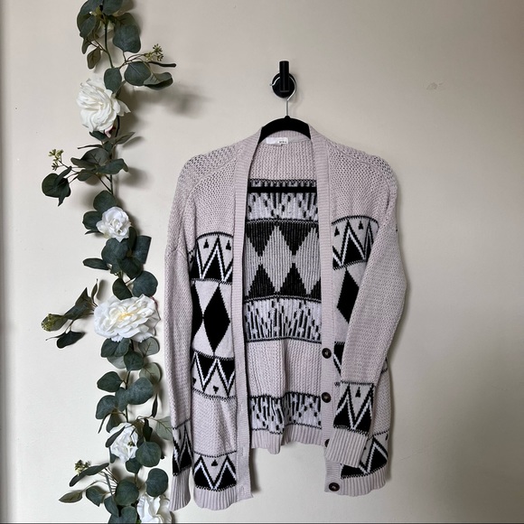 💚 Garage Tribal Pattern Cardigan - Picture 2 of 12